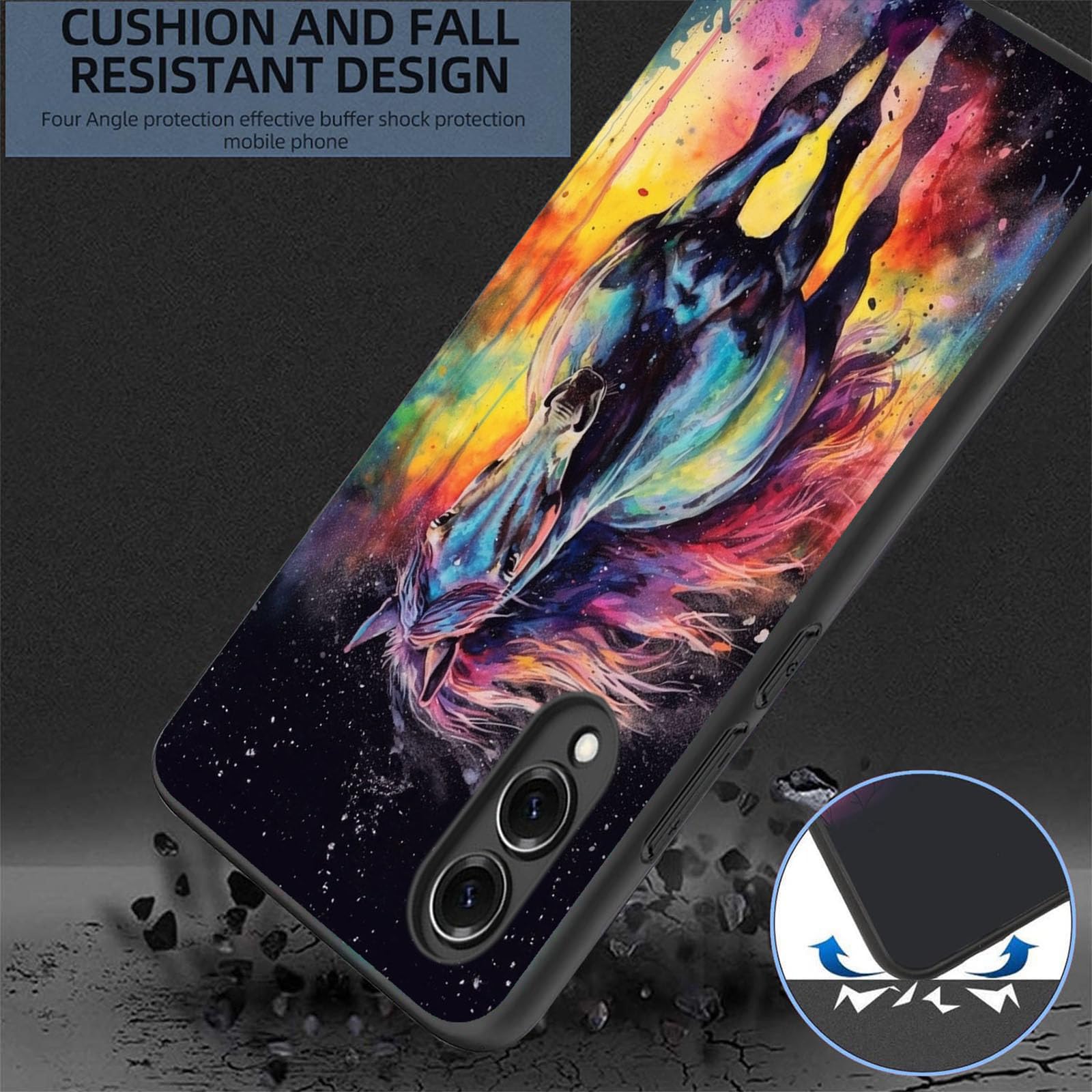 Fgdrfgrw Designed For Galaxy S25 Edge Case,Soft Frosted Tpu Ultra Thin Cover,Shock-Absorption,Anti-Scratch Protective Case For S